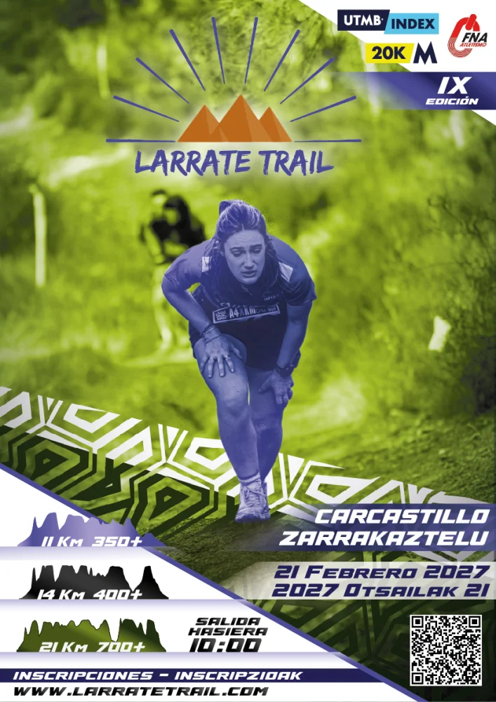 Cartel de Larrate Trail