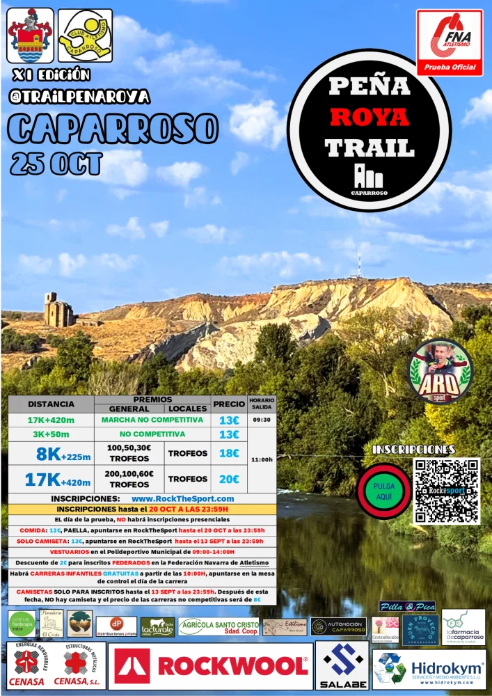 Cartel de Peña Roya Trail